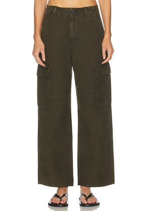 Citizens of Humanity Esme Cargo Trouser in Moss - Army. Size 23 (also in 24, 25, 26, 27, 28, 29, 30, 31, 32, 33, 34).