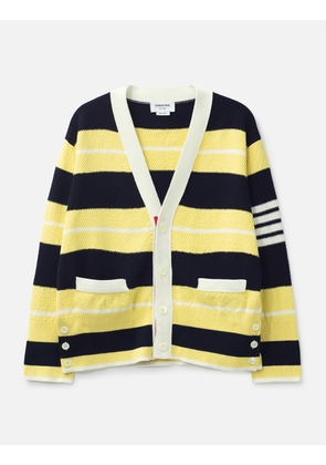 Seed Stitch 4-Bar Cardigan