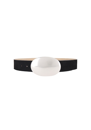 B-Low the Belt Myra Nubuck Belt in Black. Size S. Also in L, M, XS.