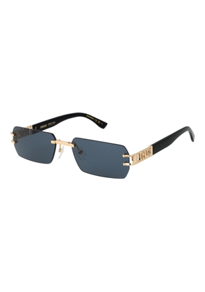 Dsquared² Gold Metal Sunglasses