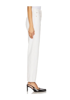 AGOLDE 90's Mid Rise Loose Jeans in White. Size 23. Also in 29, 30, 31.