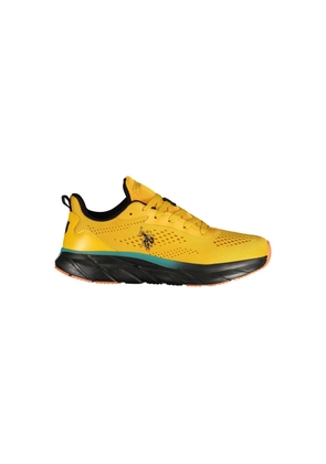 U.S. POLO ASSN. Yellow Polyester Men's Sneaker - EU40/US7