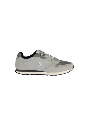 U.S. POLO ASSN. Dark Grey Polyurethane Men's Sneaker - EU41/US8