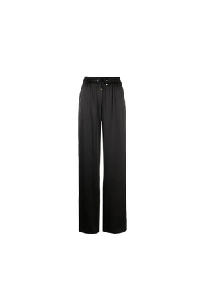 Herno Black Polyamide Casual Pants - 42