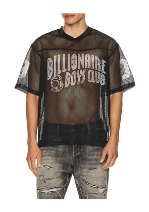 Billionaire Boys Club Varsity Football Jersey in Black. Size S. Also in L, M, XL/1X.