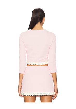 DEVON WINDSOR Harlan Jacket in Pink. Size M. Also in S.