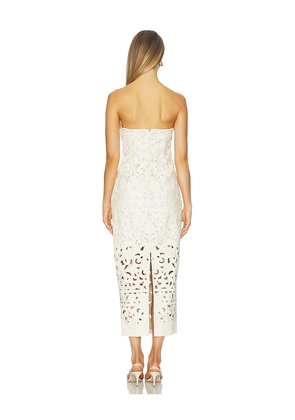 Cult Gaia Raylene Dress in Ivory. Size 0. Also in 4, 6, 8.