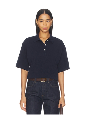 Citizens of Humanity Lowen Polo Shirt in Navy. Size XS. Also in L, M, S.