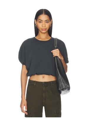 Citizens of Humanity Gia Bubble Tee in Black. Size XS. Also in L, M, S, XL.