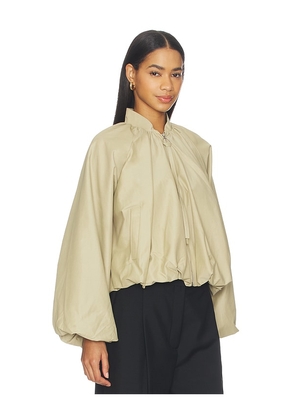 Beaufille Tadao Jacket in Beige. Size XS. Also in S, M.