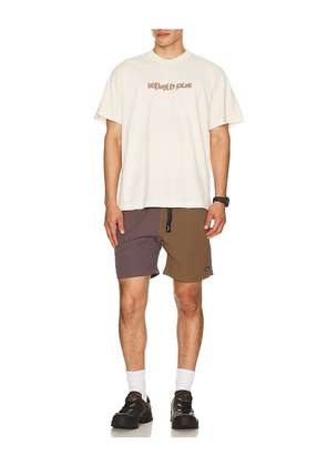Afield Out Stone T-Shirt in Cream. Size S. Also in L, M, XL/1X.