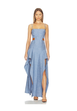Amir Taghi Jennifer Dress in Blue. Size 0. Also in 2, 4.