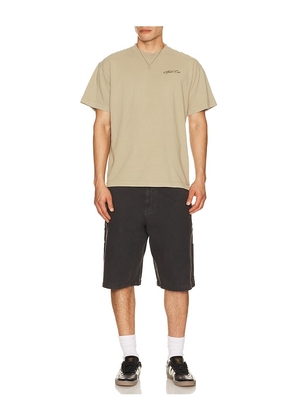 Afield Out Fear T-Shirt in Beige. Size XL/1X. Also in L, M, S.