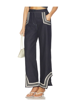 AZULU Vespa Jean in Blue. Size XS. Also in S, M, L, XL.