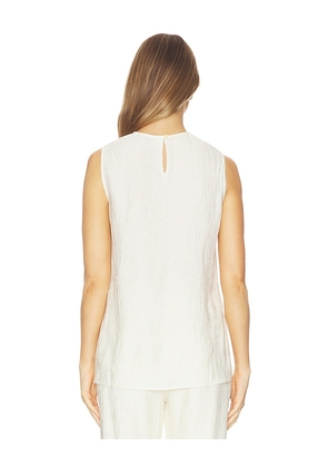 ANINE BING Malia Top in Cream. Size XS. Also in M.