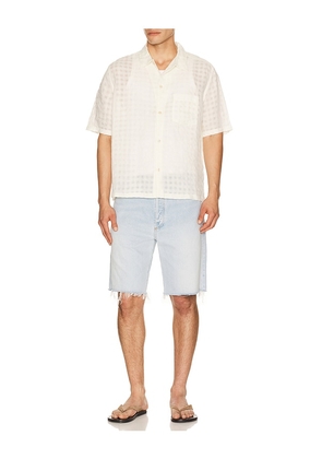 ALLSAINTS Aubrey Shirt in White. Size S. Also in L, M, XL/1X.