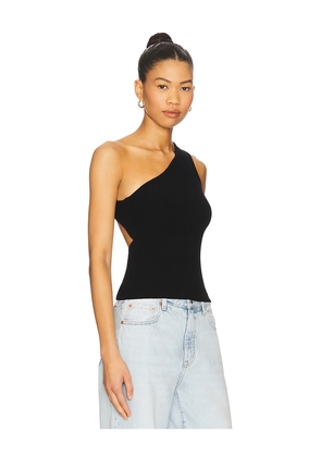 Free People x REVOLVE Jayne One Shoulder Top In Black in Black. Size M. Also in L.