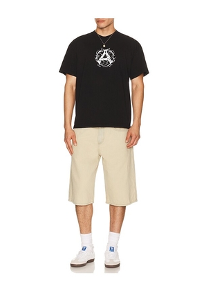 Afield Out Axis T-Shirt in Black. Size S. Also in L, M, XL/1X.