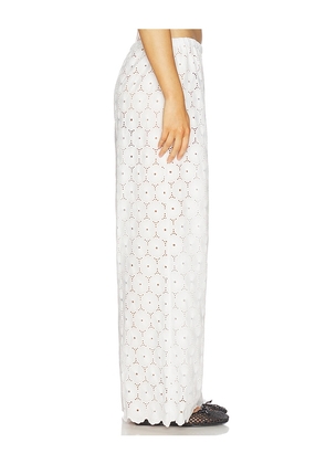 FAITHFULL Pamina Pant in White. Size S. Also in XS, M, L, XL.