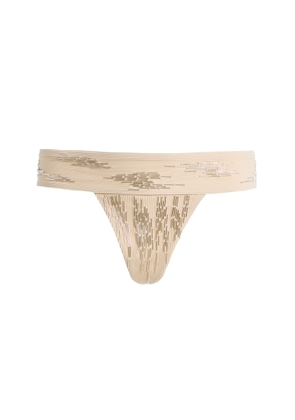 Ziah Embroidered Hipster Bikini Bottom - Moda Operandi