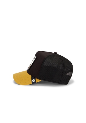 Goorin Brothers The Guard Dog Trucker Hat in Black.