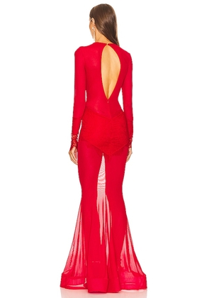 Michael Costello x REVOLVE Martin Gown in Red. Size M. Also in XS, XXS.