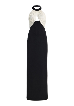 The New Arrivals Ilkyaz Ozel Asena Crepe Gown - Moda Operandi