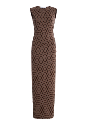 Marie Adam-Leenaerdt Resille Sequined Knit Maxi Dress - Moda Operandi