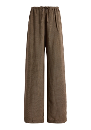 Róhe Checked Pajama Pants - Moda Operandi