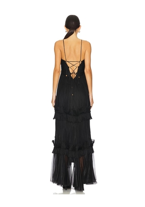 Maria Lucia Hohan Roxene Gown in Black. Size 34/2. Also in 38/6.