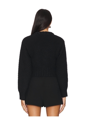 MAJORELLE Phiala Cardigan in Black. Size XL. Also in XS.