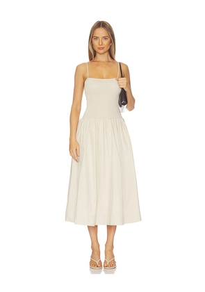 NIA Granada Dress in Beige. Size S. Also in L, M, XL, XS.