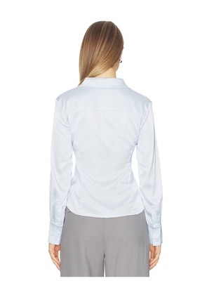 LIONESS Angelic Shirt in Baby Blue. Size XXS. Also in XS, S, M, L, XL.