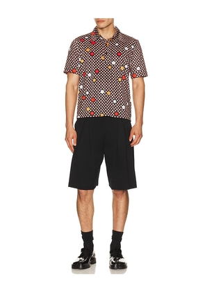 MM6 Maison Margiela Polo Shirt in Black. Size S. Also in M, L, XL/1X.