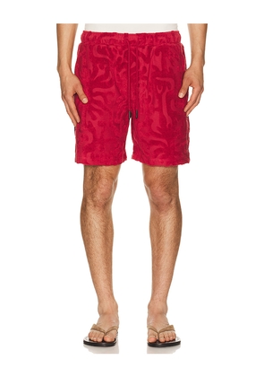 OAS Porto Shorts in Red. Size S. Also in L, M, XL/1X.