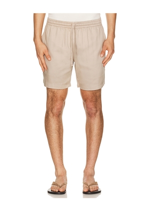 onia Lyocell Beach Shorts in Grey. Size S. Also in M, L, XL/1X.