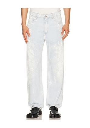 MM6 Maison Margiela Pants 5 Pockets in Blue. Size 30. Also in 34, 36.