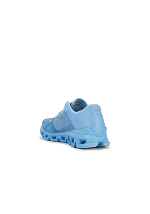 On Cloud X 4 Ad in Blue. Size 7. Also in 7.5, 8, 8.5, 9, 9.5, 10, 10.5, 11, 11.5, 12, 12.5, 13.