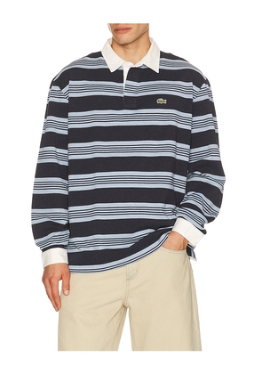 Lacoste Rugby Shirt in Navy. Size 4. Also in 5, 7, 3, 6.