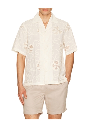NN07 Ben Shirt in Ivory. Size S. Also in M, L, XL/1X, XXL/2X.