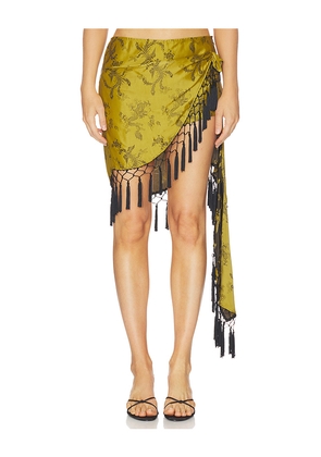 Kim Shui Andrea Asymmetrical Skirt in Yellow. Size XS. Also in S, M.