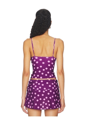 Lovers and Friends Anelyn Tank in Purple. Size XXS. Also in XS, M, L, XL.
