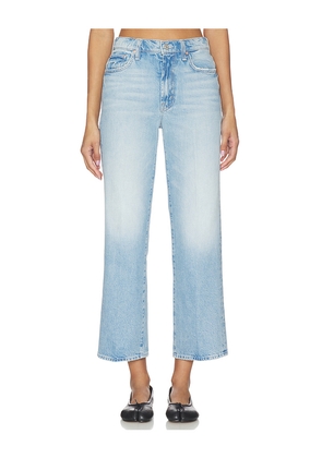 MOTHER The Rambler Zip Flood Jeans in Blue. Size 23. Also in 24, 25, 26, 27, 28, 29, 30, 31, 32, 33, 34.