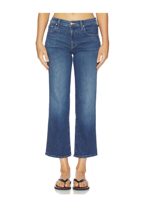 MOTHER The Mid Rise Rambler Zip Ankle Jeans in Blue. Size 23. Also in 24, 25, 26, 27, 28, 29, 30, 31, 32, 33, 34.