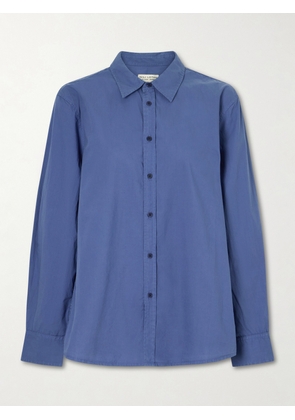 Nili Lotan - Raphael Cotton-poplin Shirt - Blue - x small,small,medium,large,x large