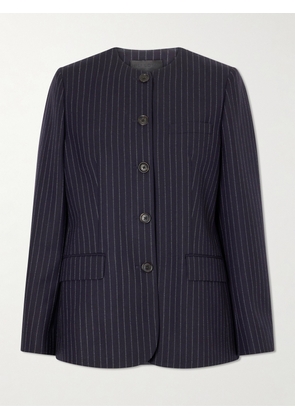 Nili Lotan - Gertrude Pinstripe Wool-twill Jacket - Blue - US0,US2,US4,US6,US8,US10,US12
