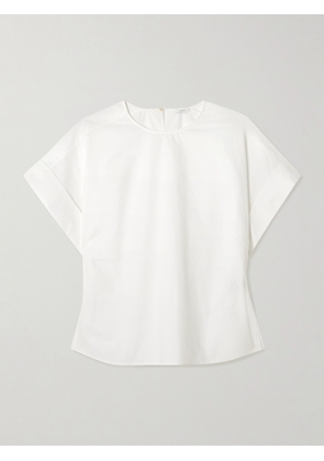 Joseph - Fassia Cotton-poplin Blouse - White - FR 32,FR 34,FR 36,FR 38,FR 40,FR 42,FR 44