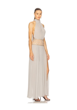 retrofete Kreeli Embellished Dress in Grey. Size S. Also in M.