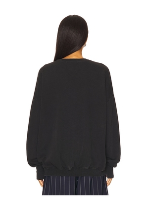 The Laundry Room La Champagne Gang Ny Sweatshirt in Black. Size S. Also in XS, M, L, XL.