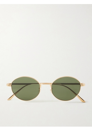 Oliver Peoples - + Khaite 1994c Round-frame Metal Sunglasses - Gold - One size
